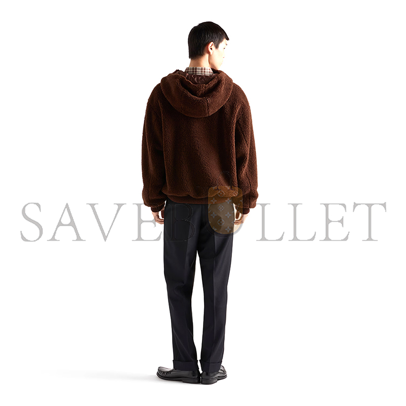 Pra*a wool blend hoodie sgc970